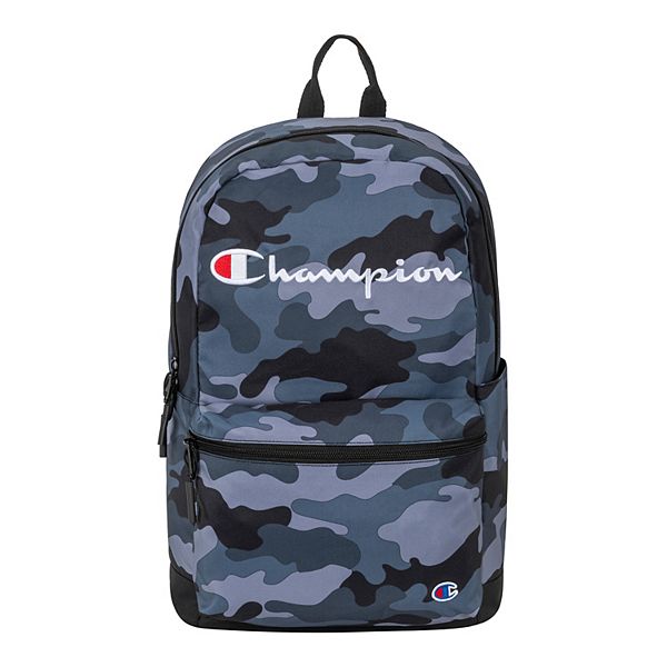 Champion unisex adult Momentum Backpacks, Camo/Black, One Size US