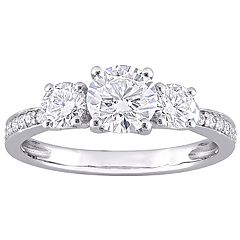 Kohls on sale moissanite rings