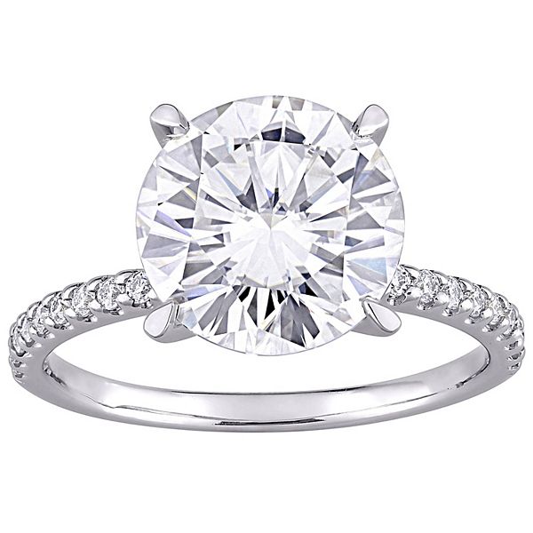 Kohls hot sale moissanite rings