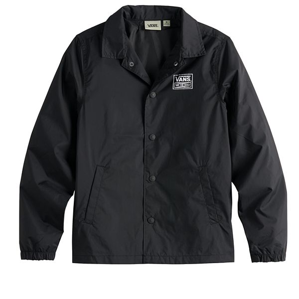 Vans button best sale up windbreaker