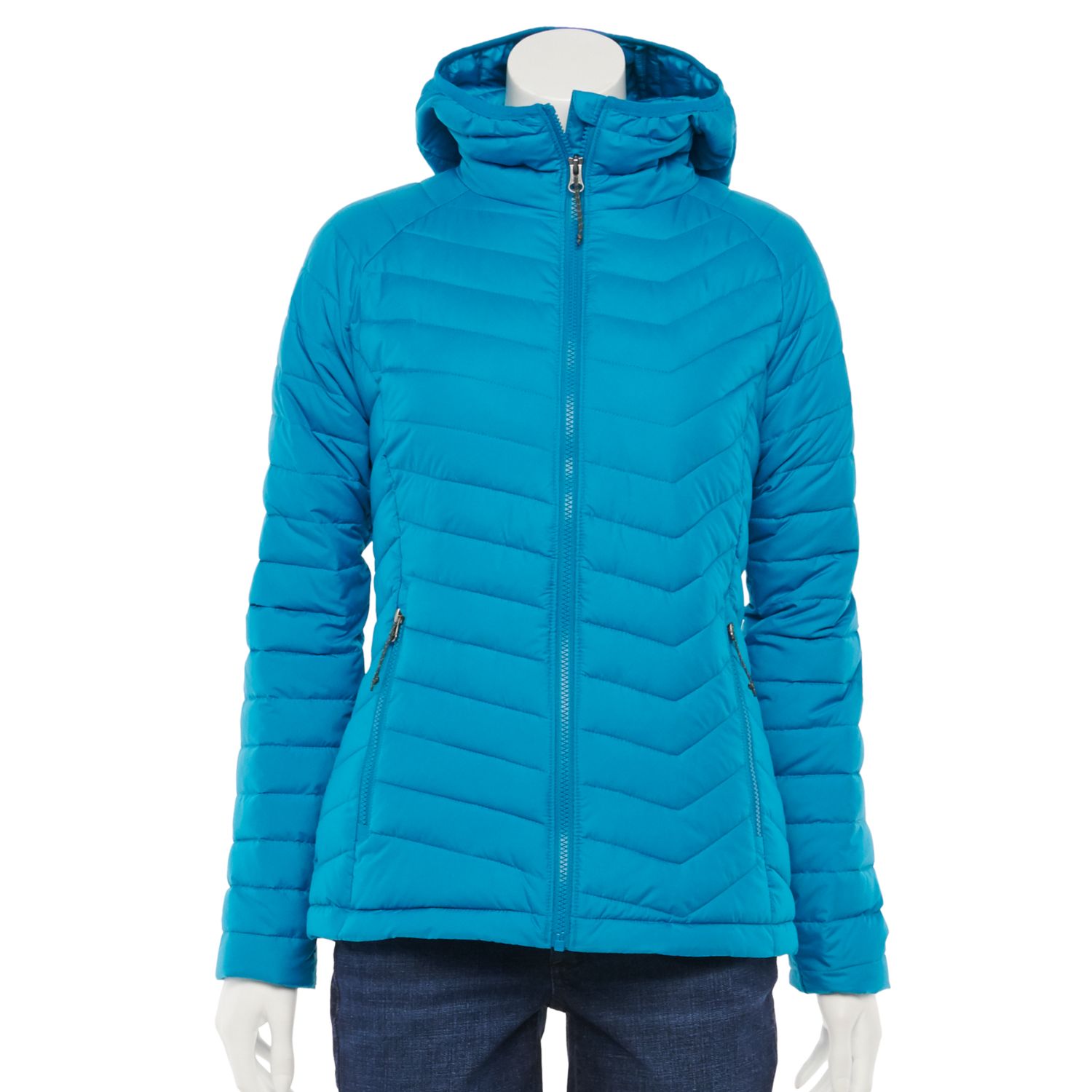 columbia omni heat long jacket