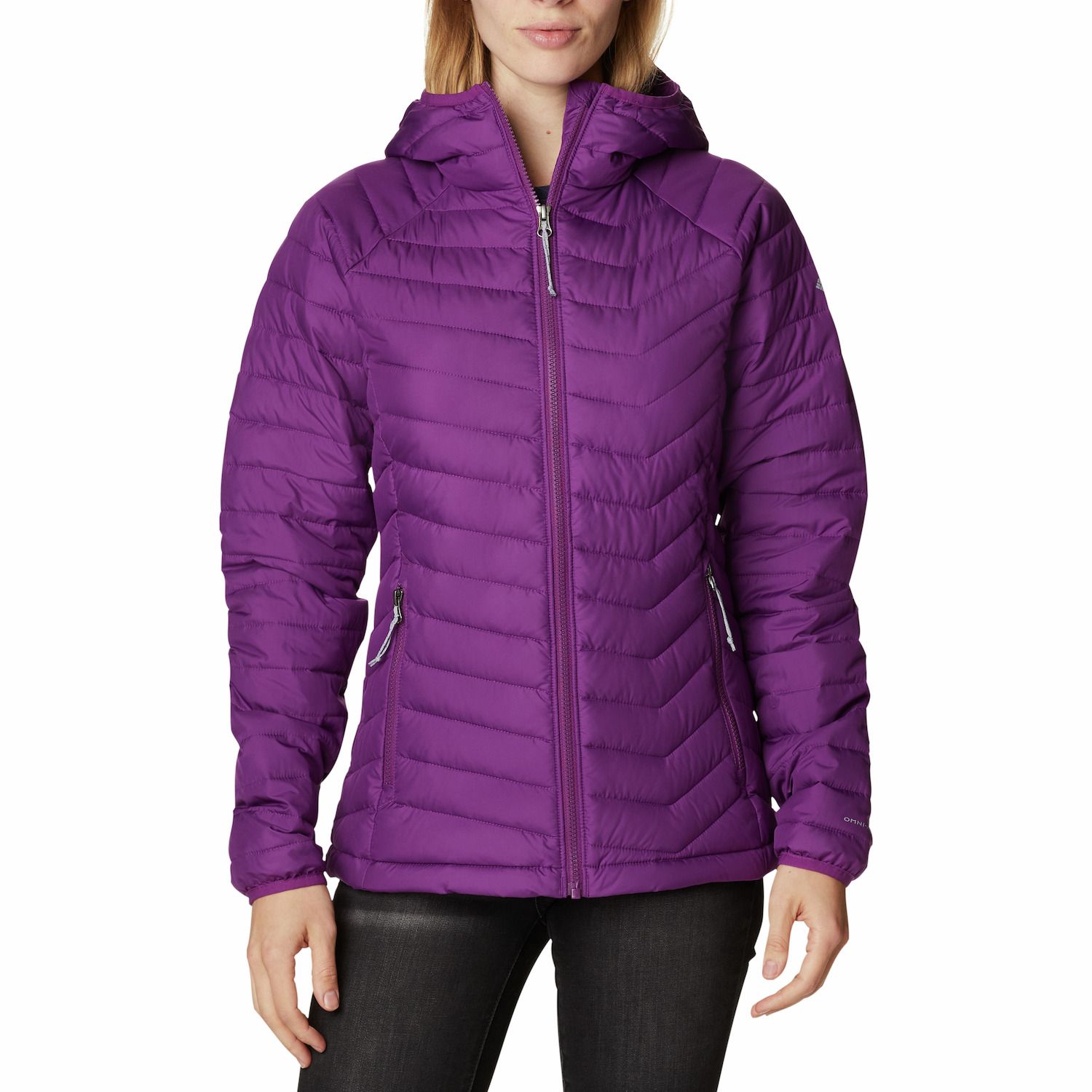 columbia coat purple