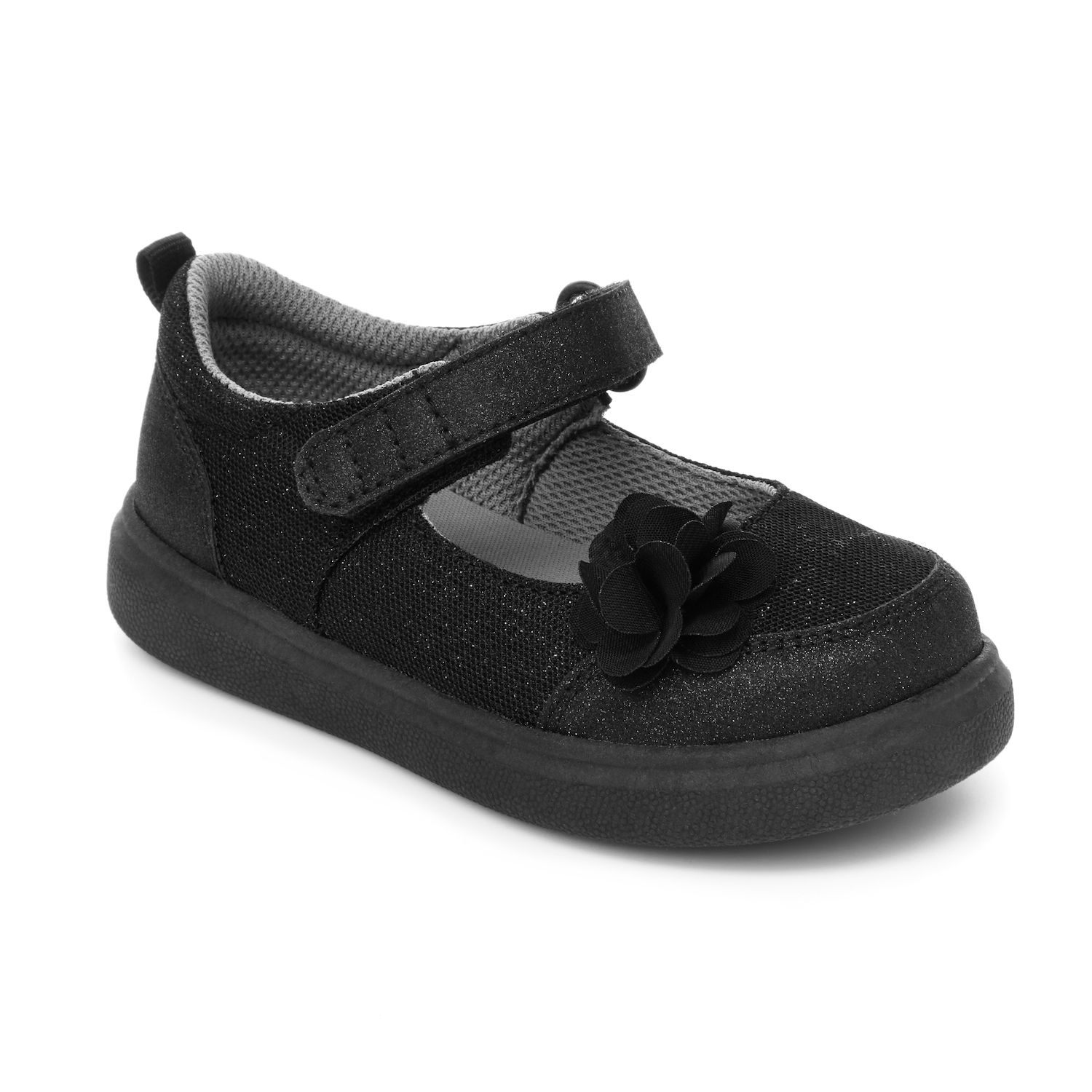 stride rite black shoes