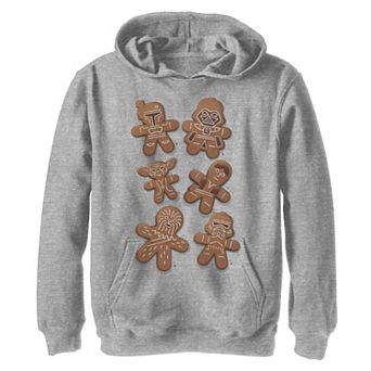 Boys 8-20 Star Wars Christmas Ginger Bread Wars Graphic Fleece Hoodie
