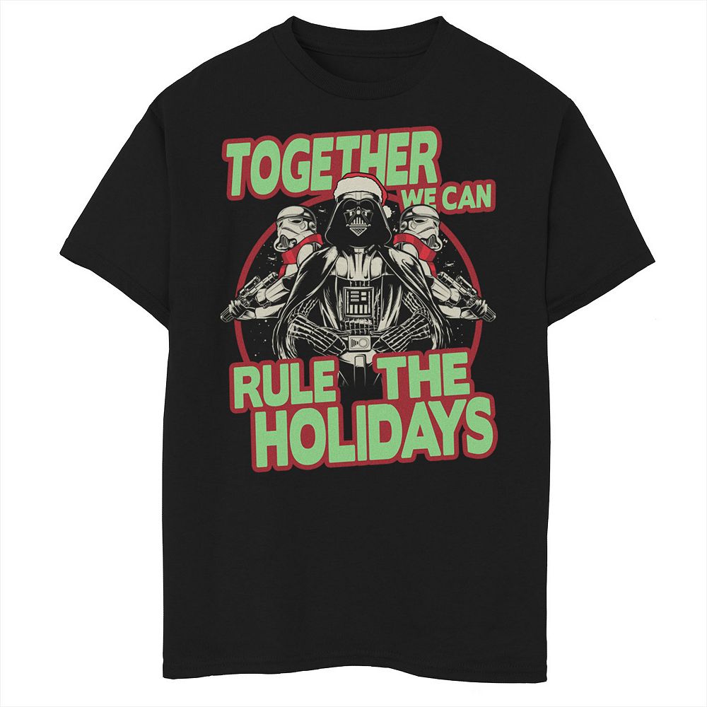 Boys 6-20 Star Wars Santa Trooper Christmas Graphic Tee