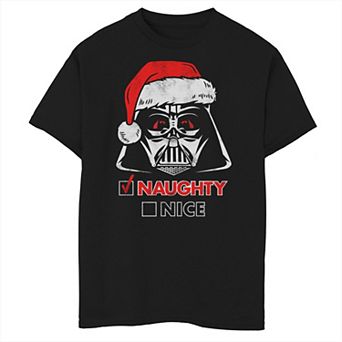 Boys 6-20 Star Wars Naughty List Vader Graphic Tee