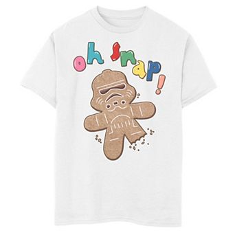 Boys 6-20 Star Wars Stormtrooper Oh Snap! Gingerbread Graphic Tee