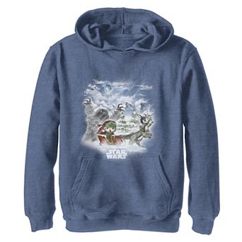 Boys 8-20 Star Wars Lukes Holiday Story Graphic Fleece Hoodie