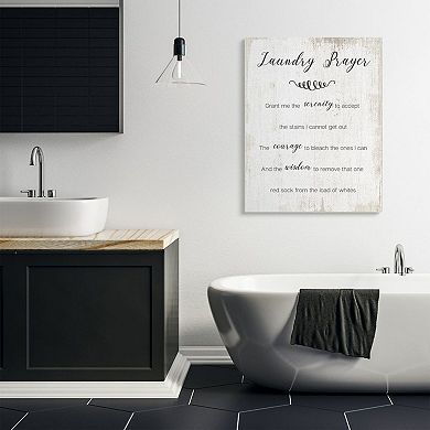 Stupell Home Decor Family Laundry Room Canvas Wall Art
