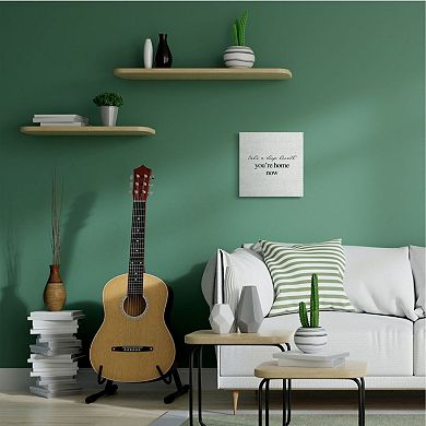 Stupell Home Decor Take A Deep Breath You're Home Canvas Wall Art