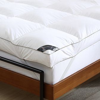 Smithsonian Sleep Collection 4" White Goose Down Pillow Top Feather Bed