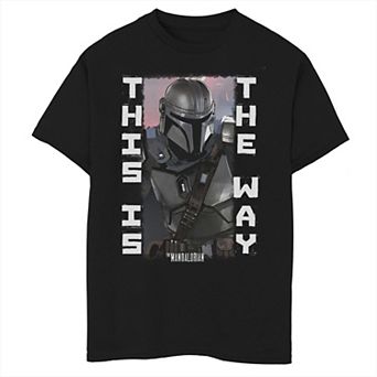 Boys 8-20 Star Wars Mando Blaster Battle Poster Graphic Tee