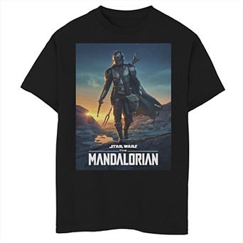 Boys 8-20 Star Wars The Mandalorian Season 2 Poster Graphic Tee