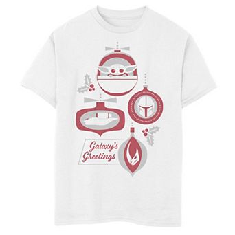 Boys 6-20 Star Wars Christmas The Child Ornaments Graphic Tee