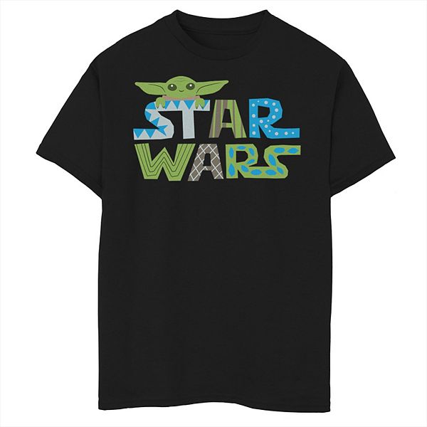 Boys 8-20 Star Wars The Mandalorian Star Wars Logo Graphic Tee