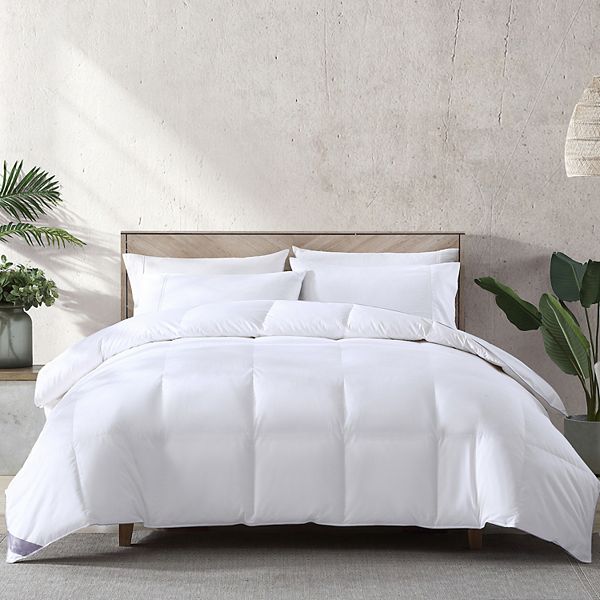 Loftworks Natural White Down Blend Comforter with High-loft