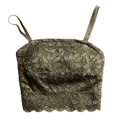 Juniors' SO® Lace Bandeau Bralette