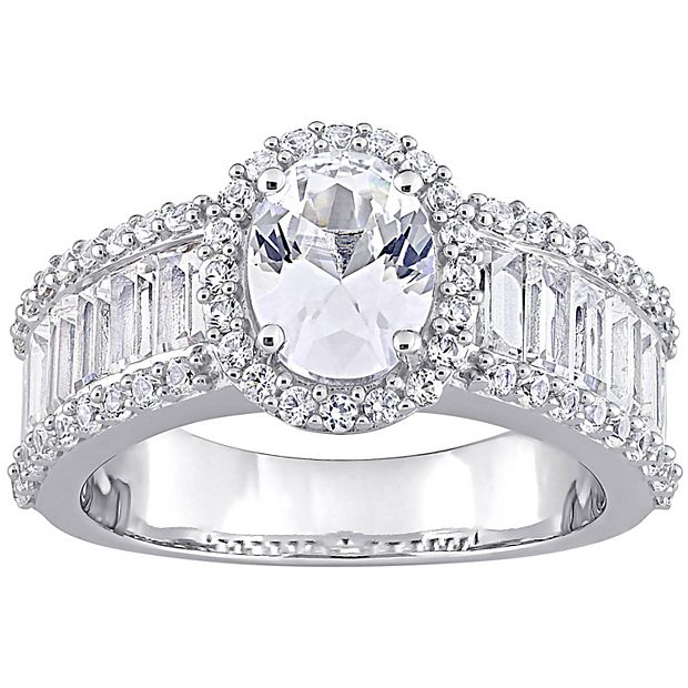 Kohls white deals sapphire ring