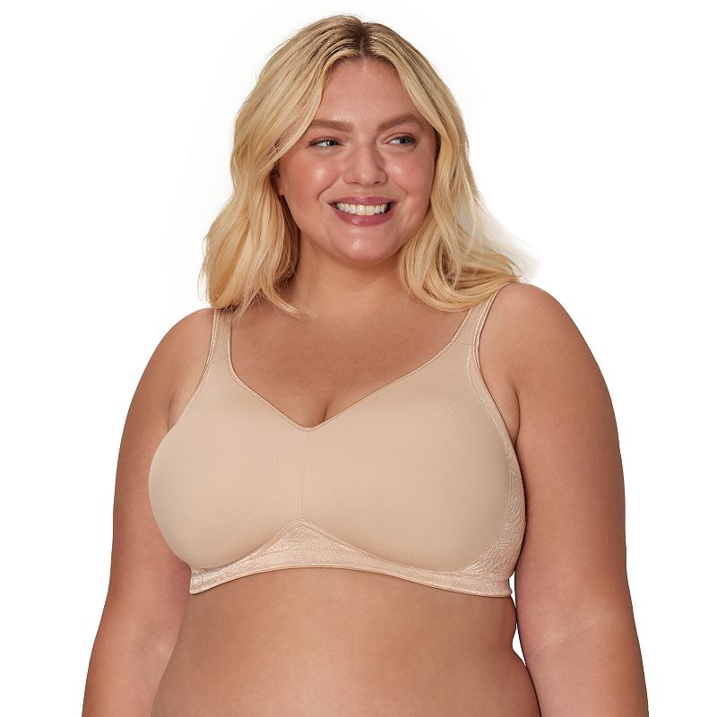 Playtex 18 Hour Back & Side Smoothing Wireless Bra 4049, Women's, Size: 38 Dd, Nude