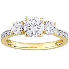 Kohls on sale moissanite rings