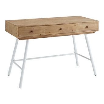 Linon Cailan 3-Drawer Desk