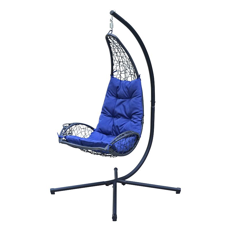 67395461 Algoma Patio Hanging Chair, Blue sku 67395461