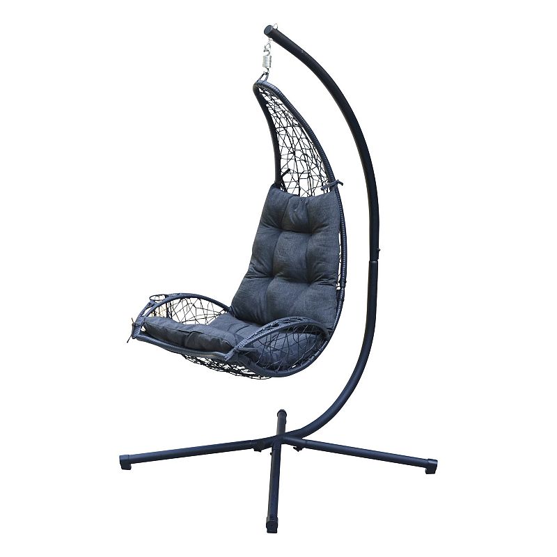 Algoma Patio Hanging Chair, Grey