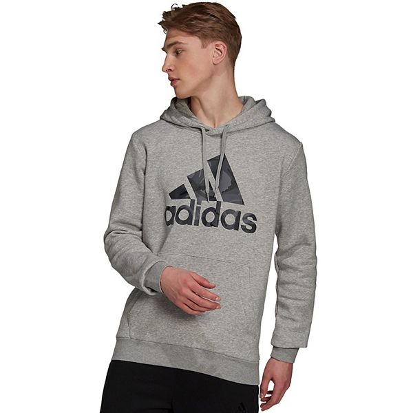 Men's adidas Essential Camo Badge of Sport Fleece Hoodie