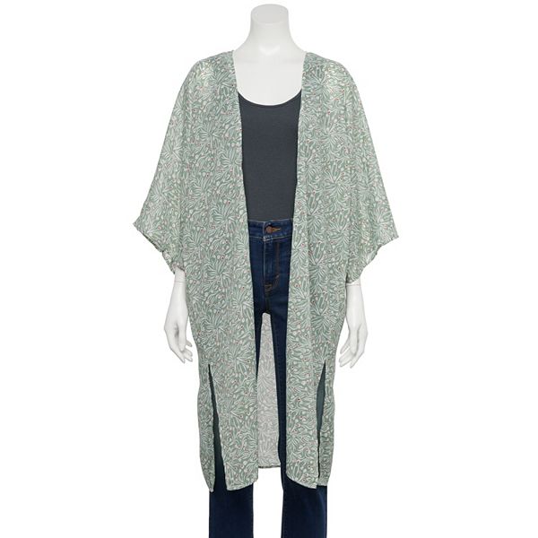 Women's Sonoma Goods For Life® Dainty Floral Belted Kimono