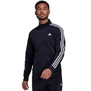 adidas Essentials Men's 3-Stripes Tricot Track Jacket, Small