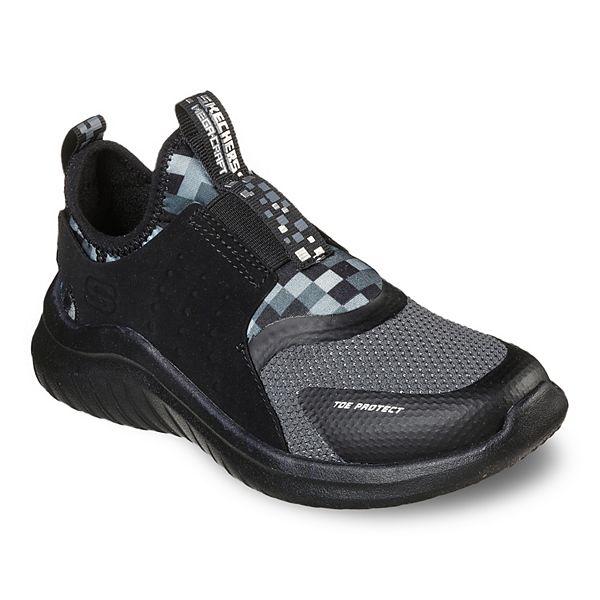 Skechers boys store black shoes