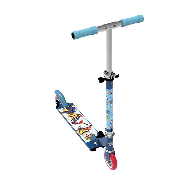 PlayWheels PAW PATROL Chase 3 Wheel Leaning Scooter w/SQUISH GRIPS