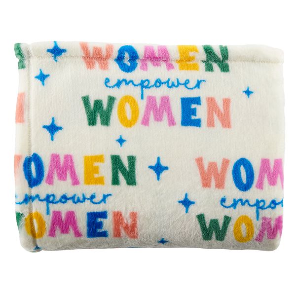 The Big One® Women Empower Women Oversized Supersoft Plush Throw