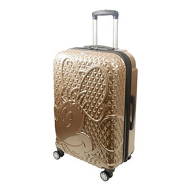 ful Disney's Minnie Mouse Textured Hardside Rolling Luggage