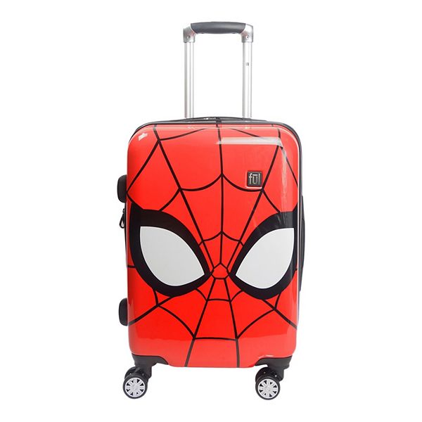 Marvel Kids Suitcase for Boys Foldable Trolley Hand Luggage Bag Carry On  Avengers Travel Bag with Wheels Cabin Bag Wheeled Bag with Handle Spiderman