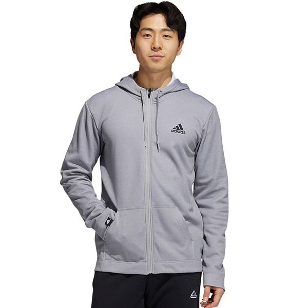 Adidas zip up sales mens