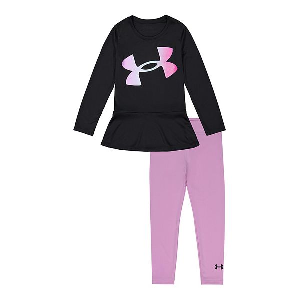 Girls 4 6x Under Armour Gradient Logo Tunic And Leggings Set