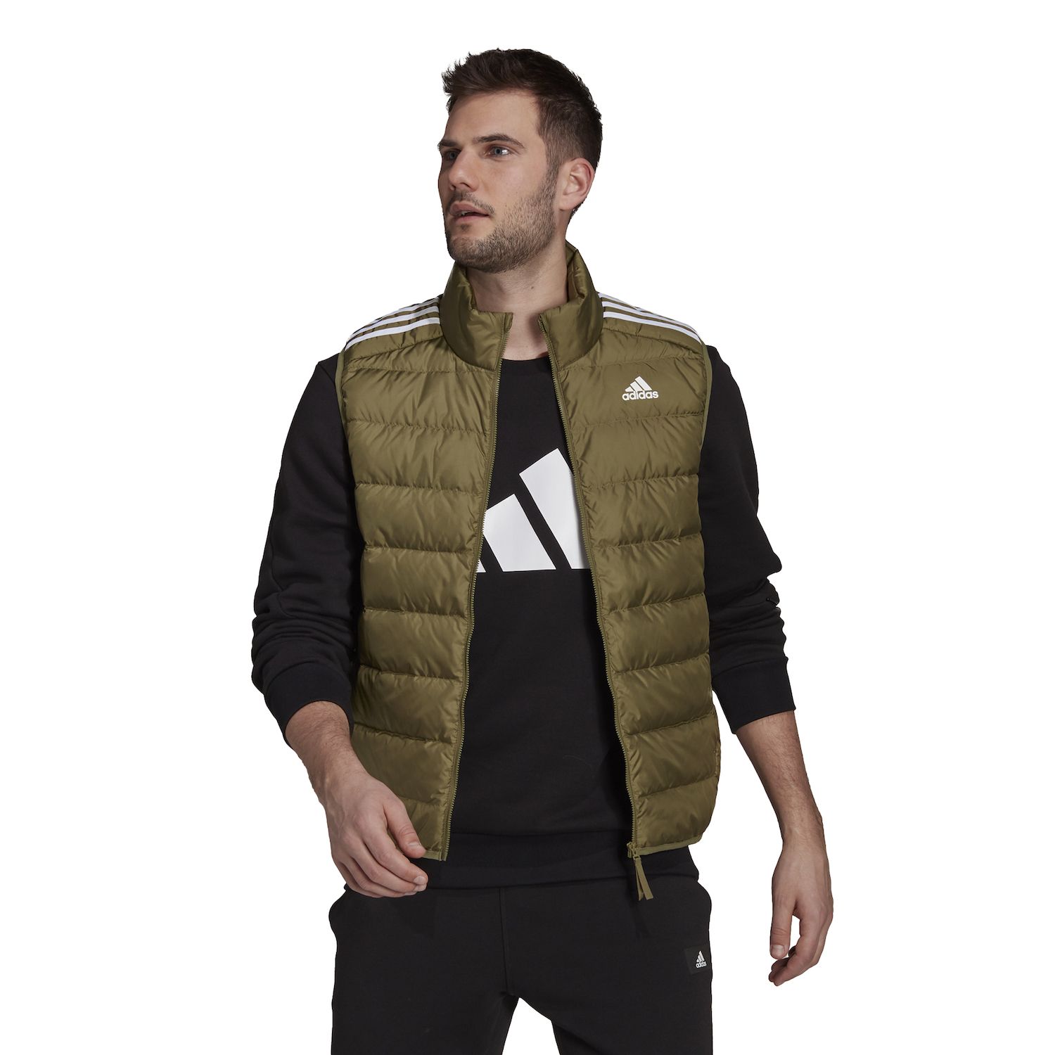 kohls mens down vest