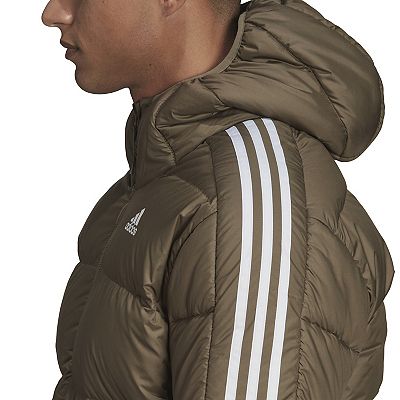 Essential 400 down hooded jacket online