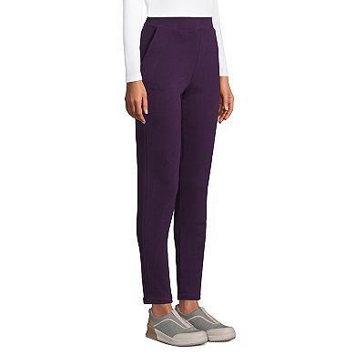 Women's Lands' End Serious Sweats Ankle Sweatpants