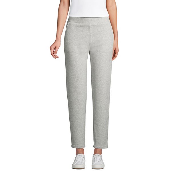 Women s Lands End Serious Sweats Ankle Sweatpants