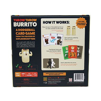 Throw Throw Burrito by Exploding Kittens