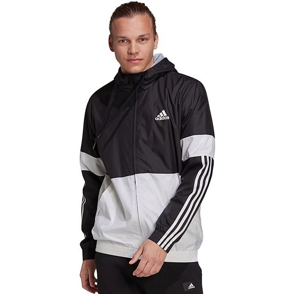 Men's adidas Colorblock Windbreaker Jacket