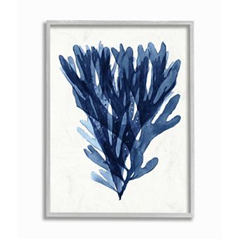 Stupell Home Decor Sea Kelp Gray Framed Wall Art