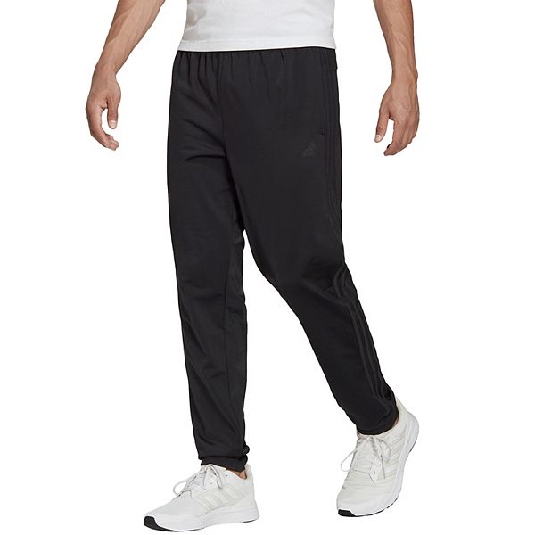  adidas Essentials 3-stripes Single Jersey 3/4 Length Pant,  Black/White, Small : Clothing, Shoes & Jewelry