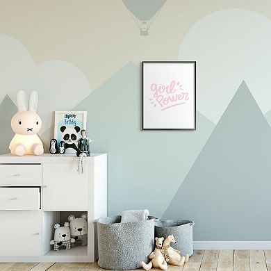 Stupell Home Decor Girl Power Framed Wall Art