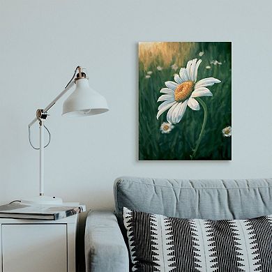 Stupell Home Decor Daisy Details in Field of Spring Flowers Canvas Wall Art