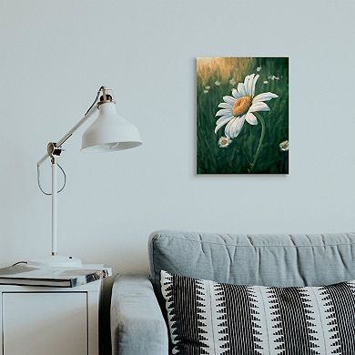 Stupell Home Decor Daisy Details in Field of Spring Flowers Canvas Wall Art