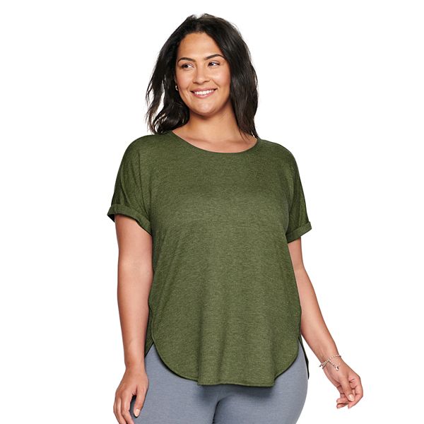 Plus Size Sonoma Goods For Life® Supersoft Short Sleeve Top