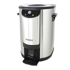 Elite Stainless Steel 40-Cup Coffee Urn & Hot Water Dispenser